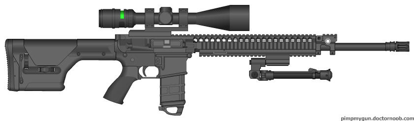 AR-15 Target Rifle by Strat0sZ3r0 on DeviantArt