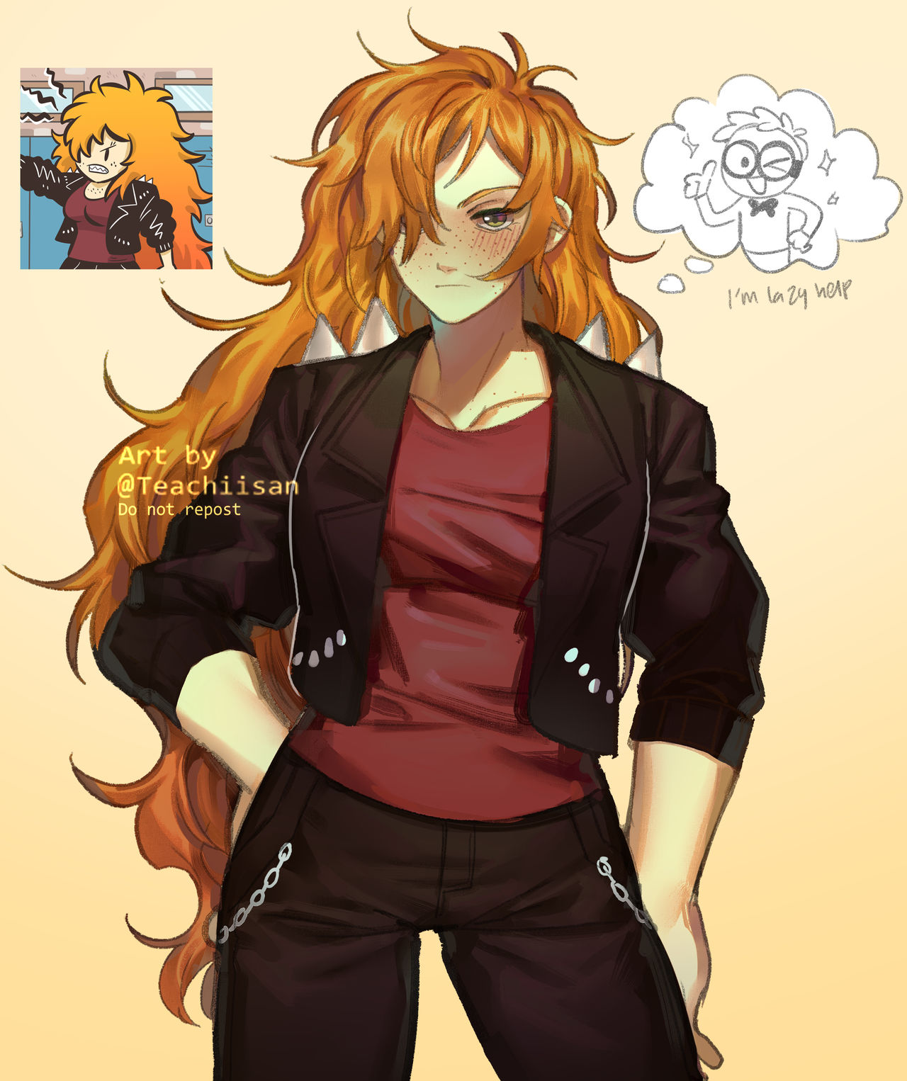 Nerd And Jock Tiger By Teachiisan On DeviantArt nerd-and-jock-tiger-by-teachiisan-on-deviantart