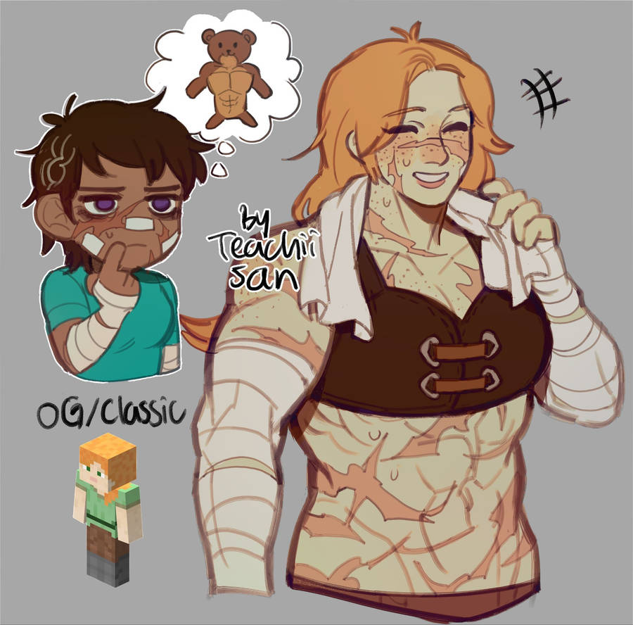 Minecraft - Alex by Teachiisan on DeviantArt