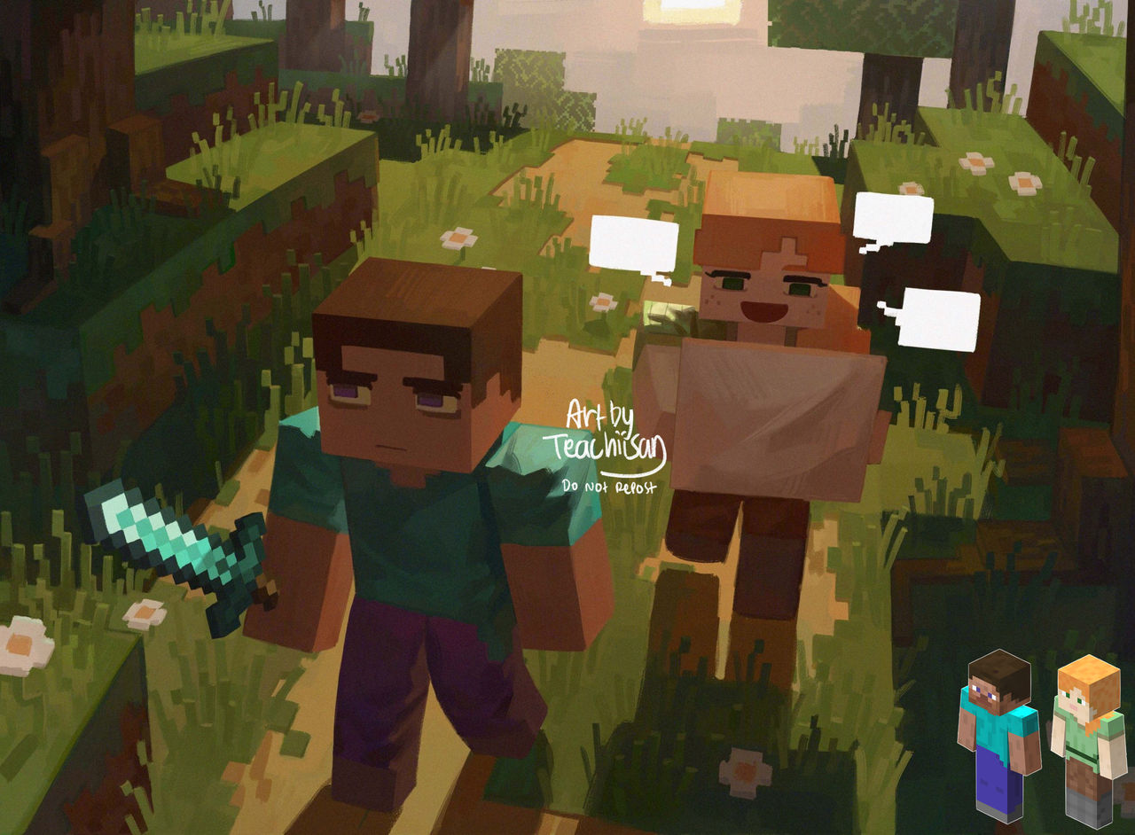 Minecraft (Original) - Journey by Teachiisan on DeviantArt