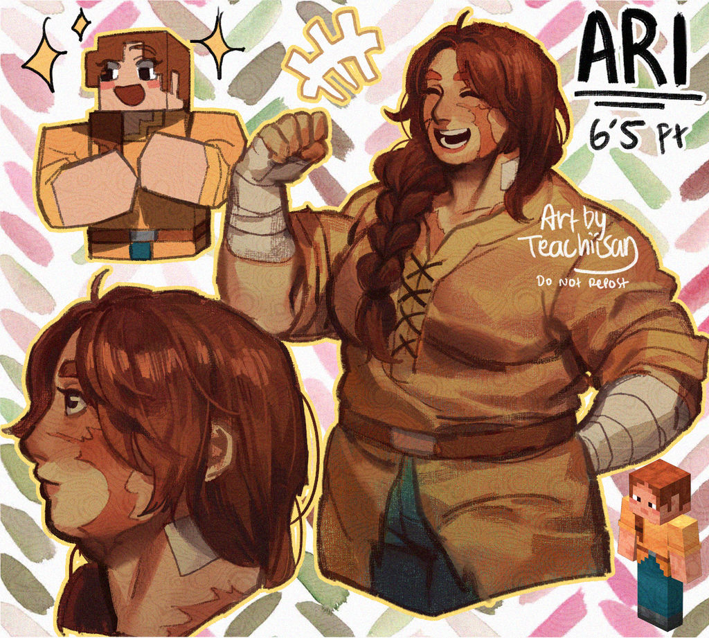 Ari Minecraft Defult Minecraft - Ari by Teachiisan on DeviantArt