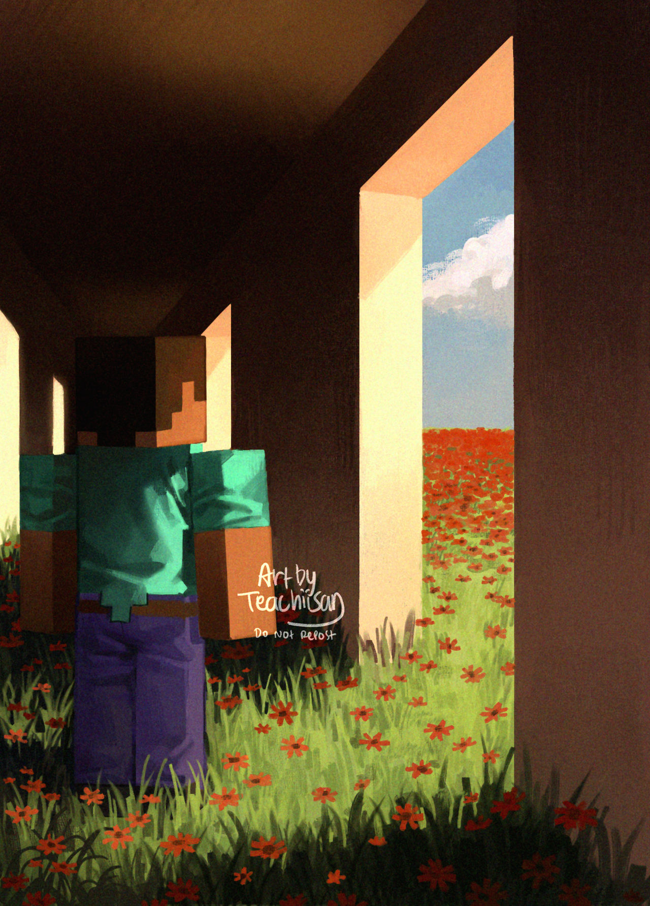Minecraft - Liminal Space by Teachiisan on DeviantArt