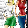 Gwen and MJ Coloured