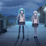 Hatsune Miku And Tachibana Kanade (ANGEL BEATS!)