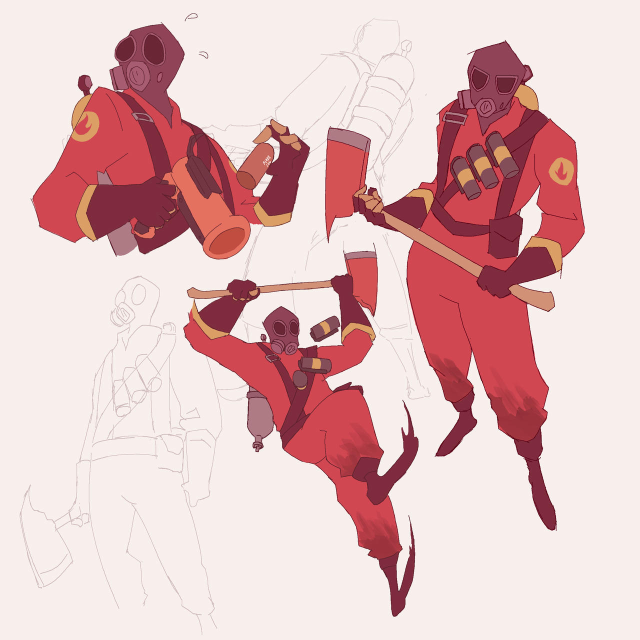 Pyro by PieRoe01 on DeviantArt