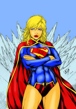 Supergirl - Coloring #7