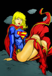 Supergirl - Coloring #13 by Donovan448