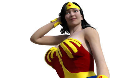 DAZ (IRAY) Wonder Woman Pose 2