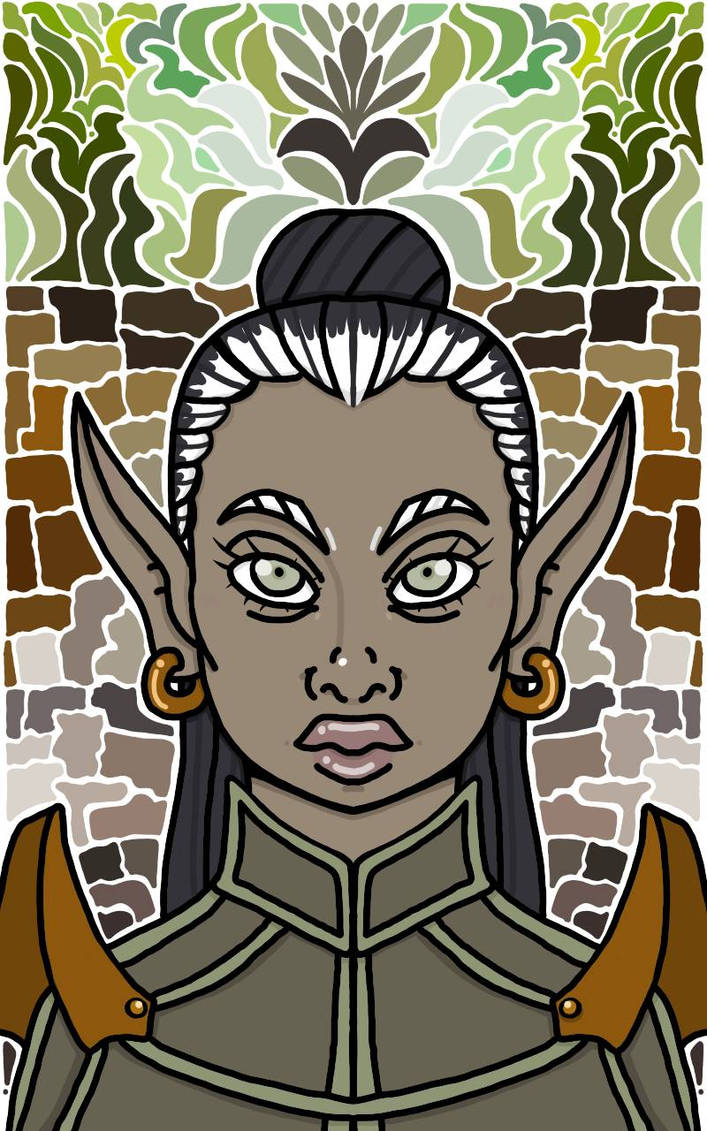 Wood Elf Guard by HydnRomero on DeviantArt