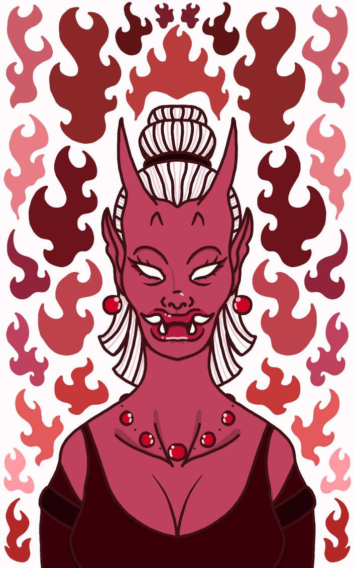 Oni Red by HydnRomero on DeviantArt