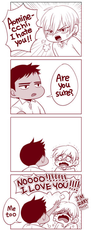 How Aomine reconciles with Kise