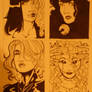 Gotham Femmes: sketchcards