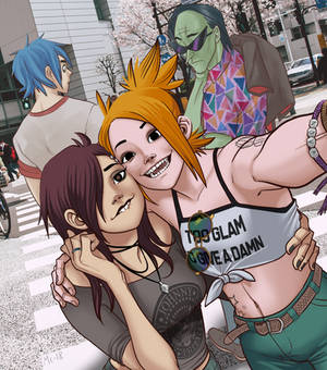 [Gorillaz]: Gal Pal Selfie