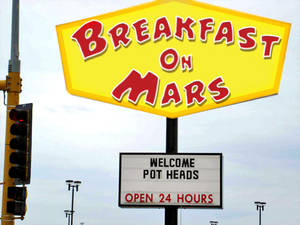 Breakfast on Mars