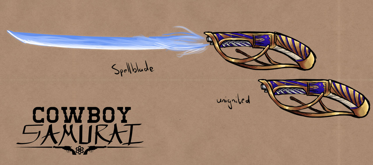 Spellblade Deviantart Spellblade Revolver by JamesTheSpectre on DeviantArt
