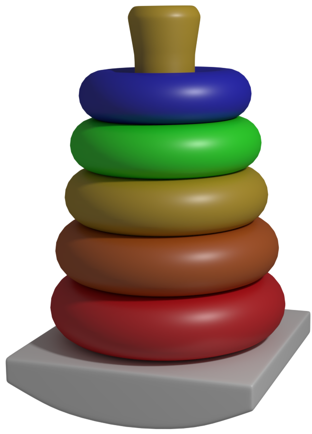 Rock-a-Stack Model Render by LuxoVeggieDude9302 on DeviantArt