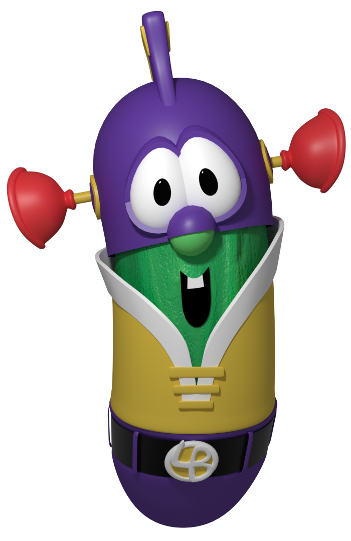 VeggieTales LarryBoy (2006) Model Render by LuxoVeggieDude9302 on
