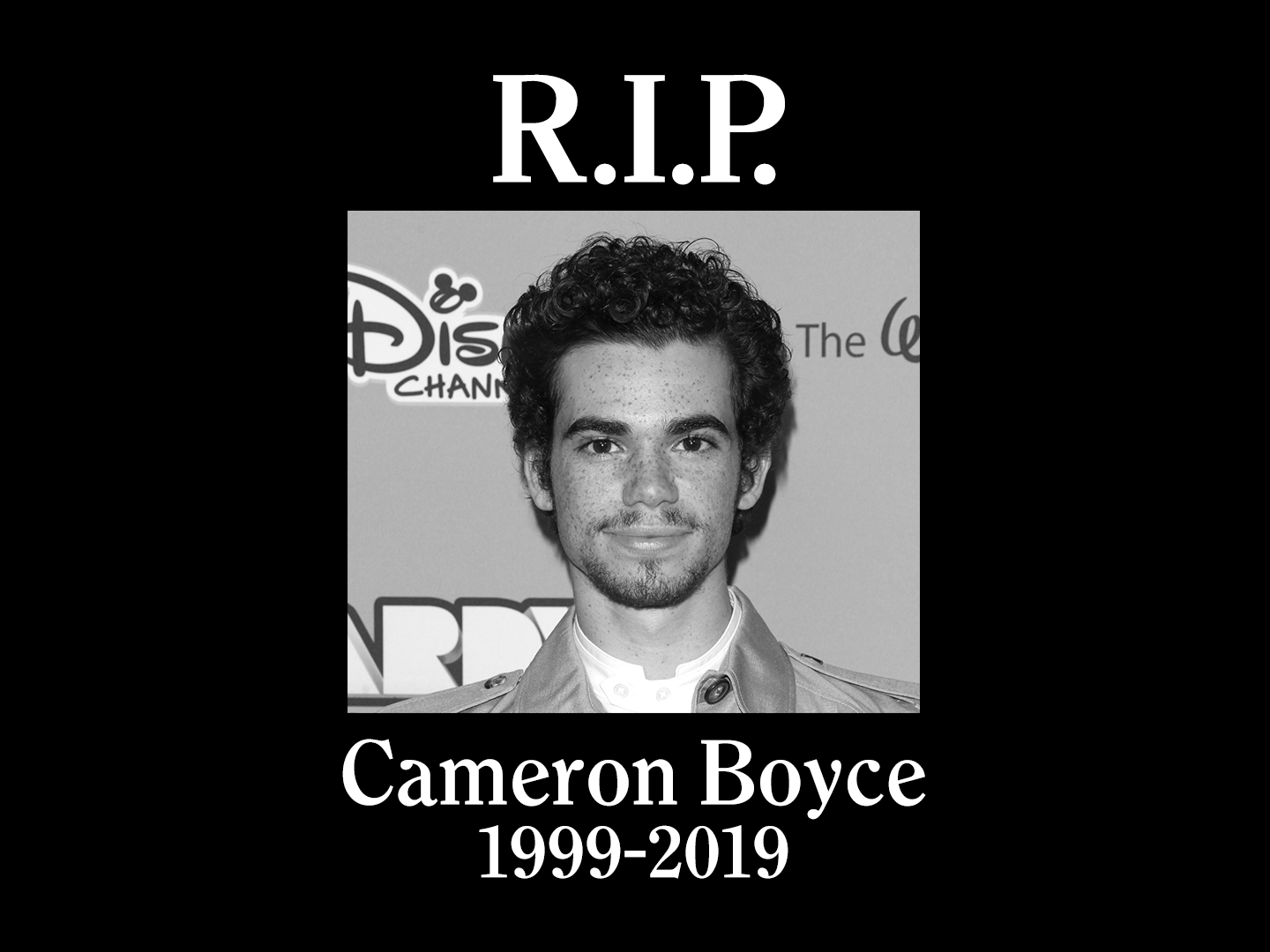 R.I.P. Cameron Boyce (1999-2019) by LuxoVeggieDude9302 on DeviantArt