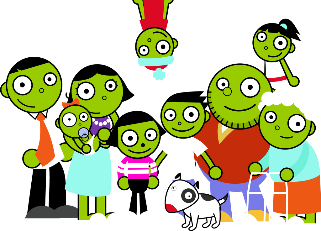 PBS Kids Digital Art Dash and Dot's Family by LuxoVeggieDude9302 on