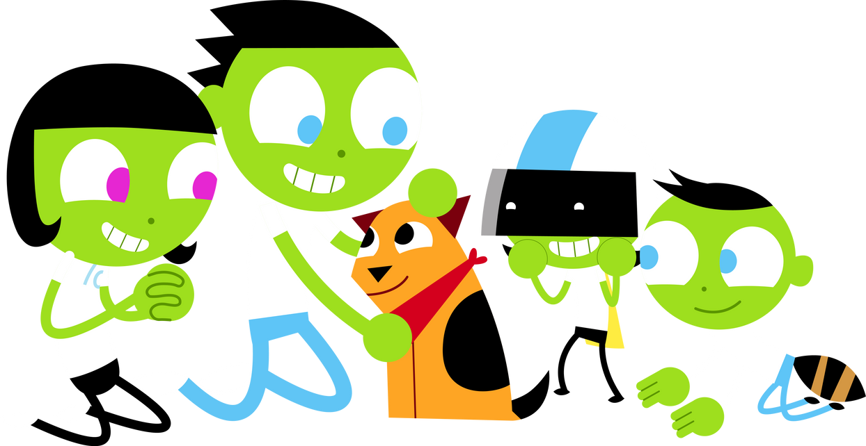 Pbs Kids Digital Art Four Kids And Their Pet Dog By Pbs Kids Digital Art Four Kids And Their Pet Dog By