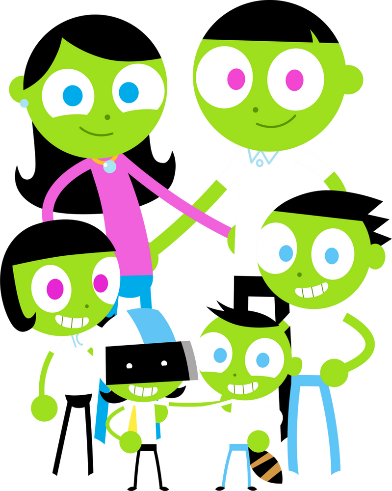 PBS Kids Digital Art Four Kids and their Parents by