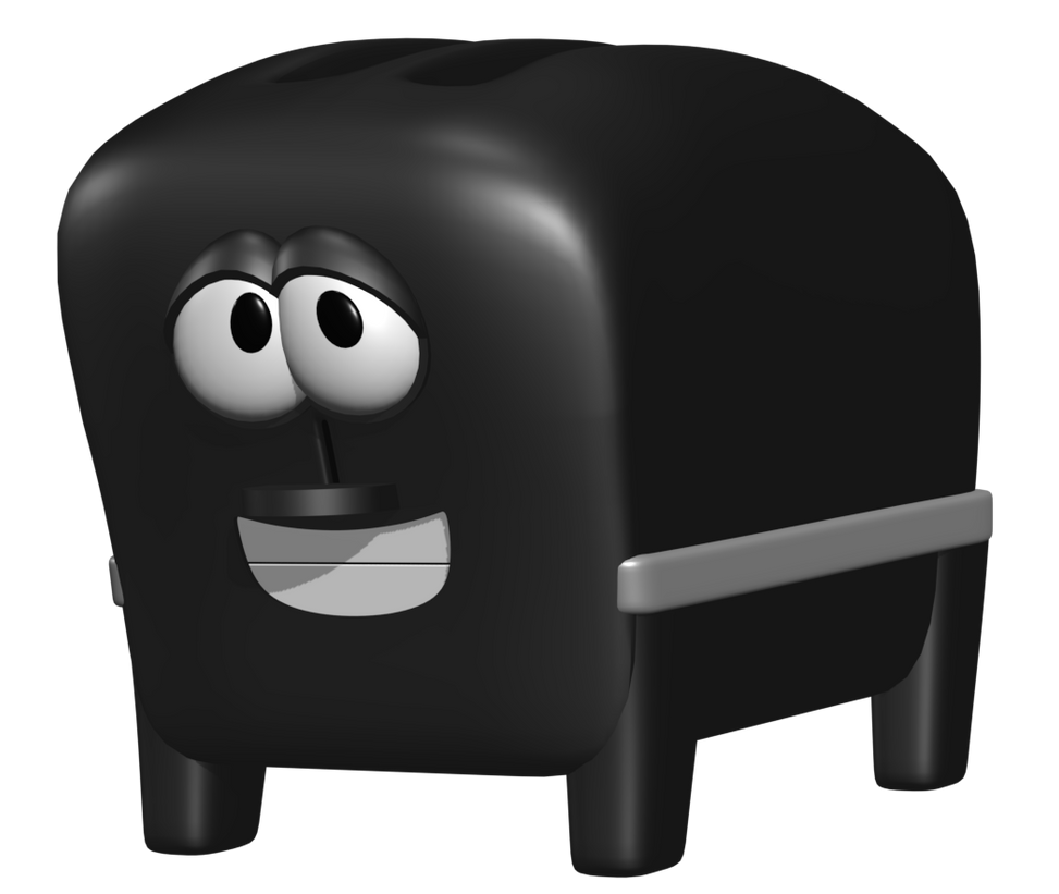 Toaster Rodeo VeggieTales - Coucho the Toaster Model Render by LuxoVeggieDude9302 on ...