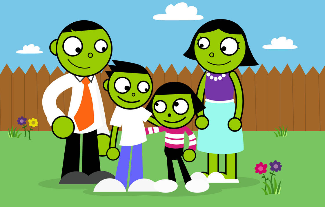 Dash And Rodge PBS Kids Digital Art - Dash and Dot's Family Photo by ...
