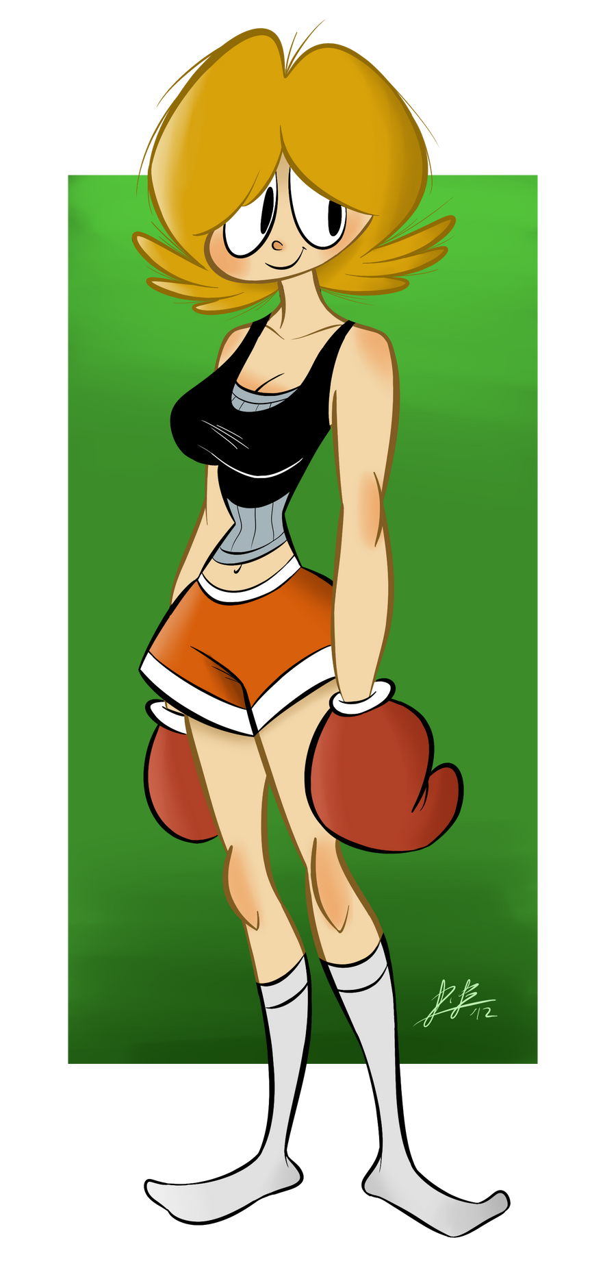 Shelby, the Amateur Boxer