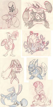 Pokemon Request Sketches