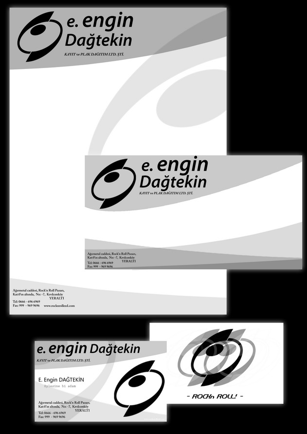 Letterhead and card design 2