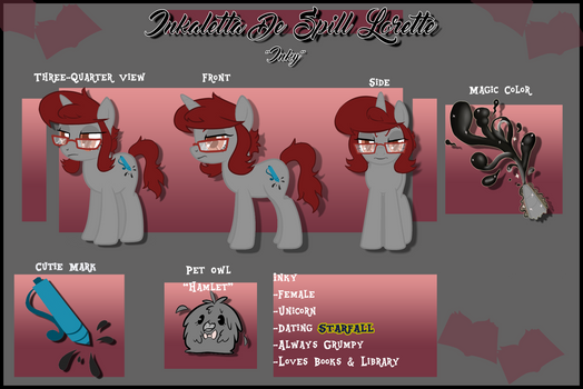 Reference Sheet: Inky