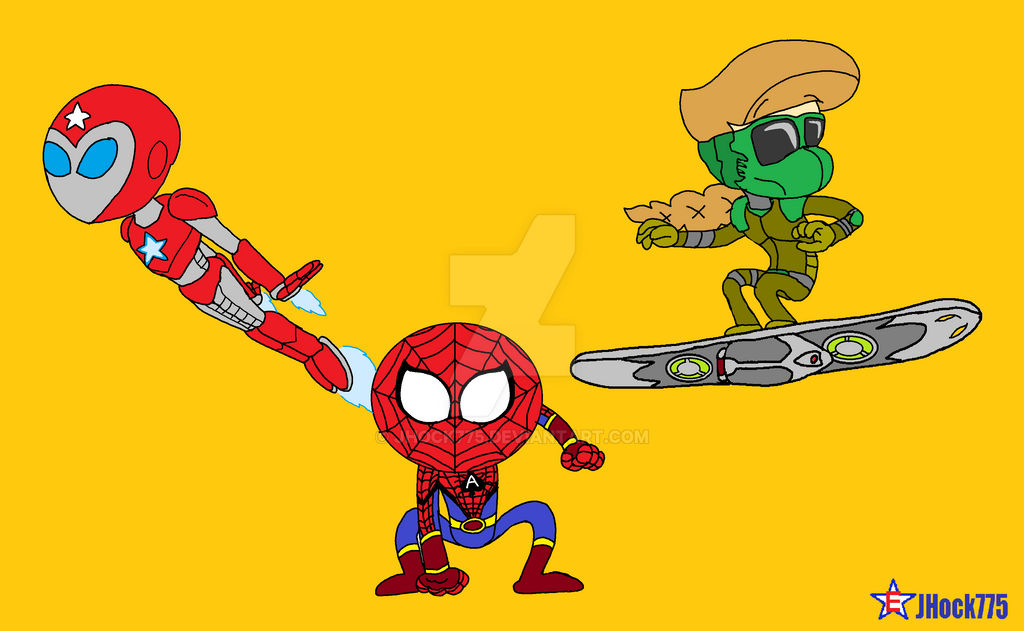 TLH Spider-Lin and his Amazing Girlfriends 2 by jhock775 on DeviantArt