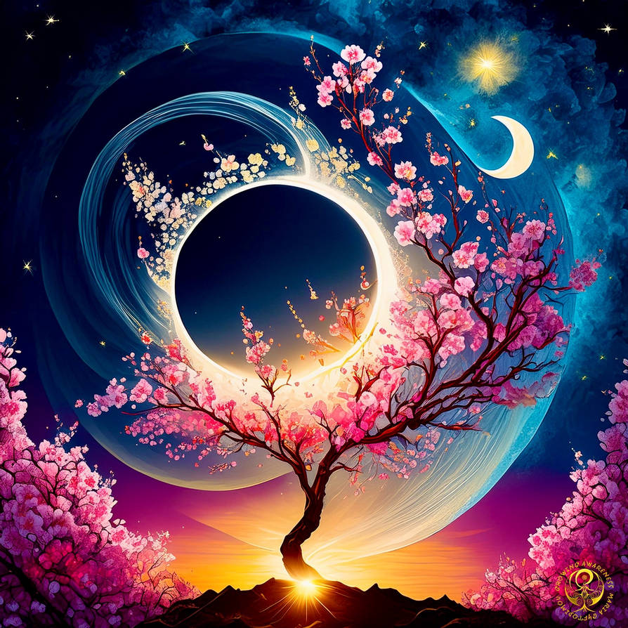 New Moon Spring Solar Eclipse New Moon Spring Energy by mariagyf on DeviantArt