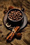 cinnamon coffee by nazarkina