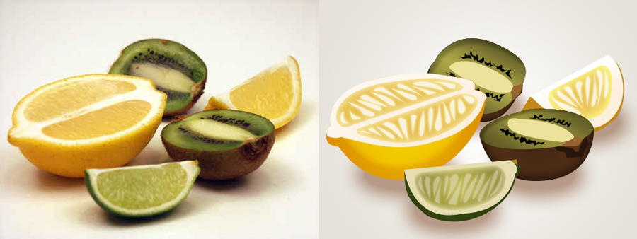 Vectorized Fruit