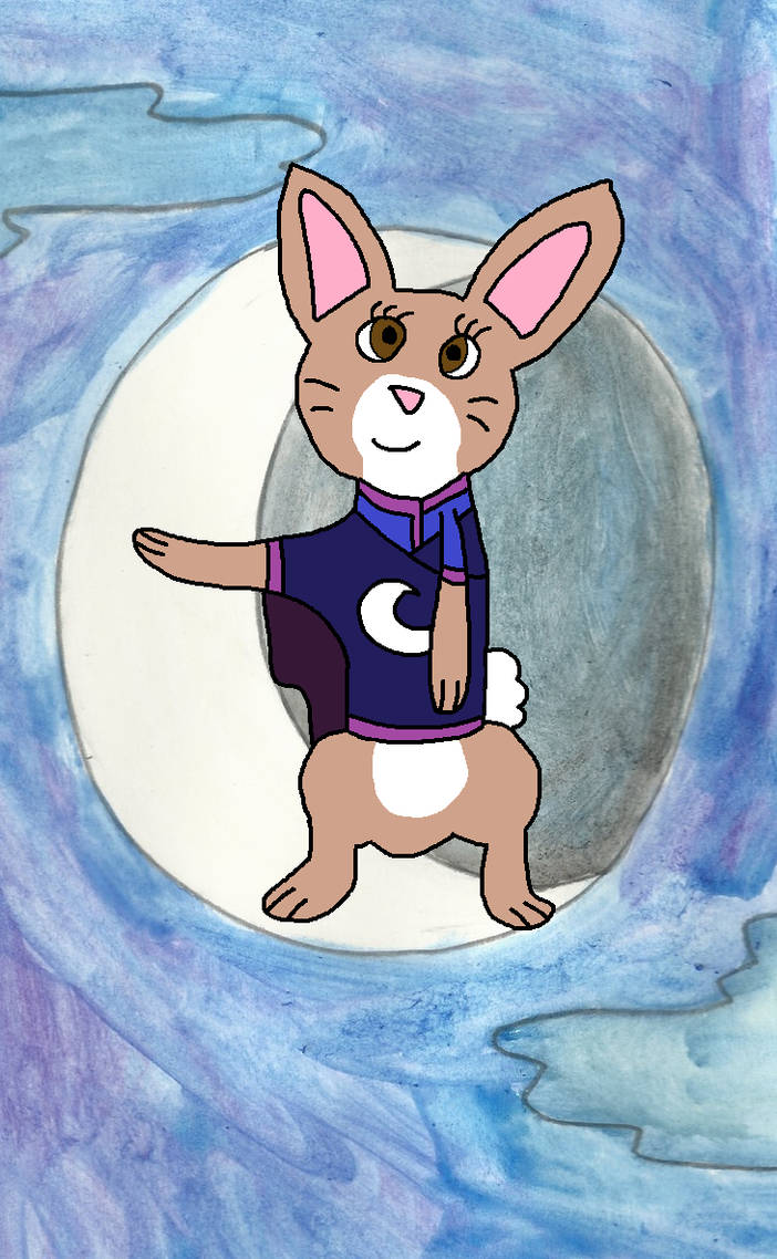 The legendary moon rabbit by Rebeccachu-Chan on DeviantArt