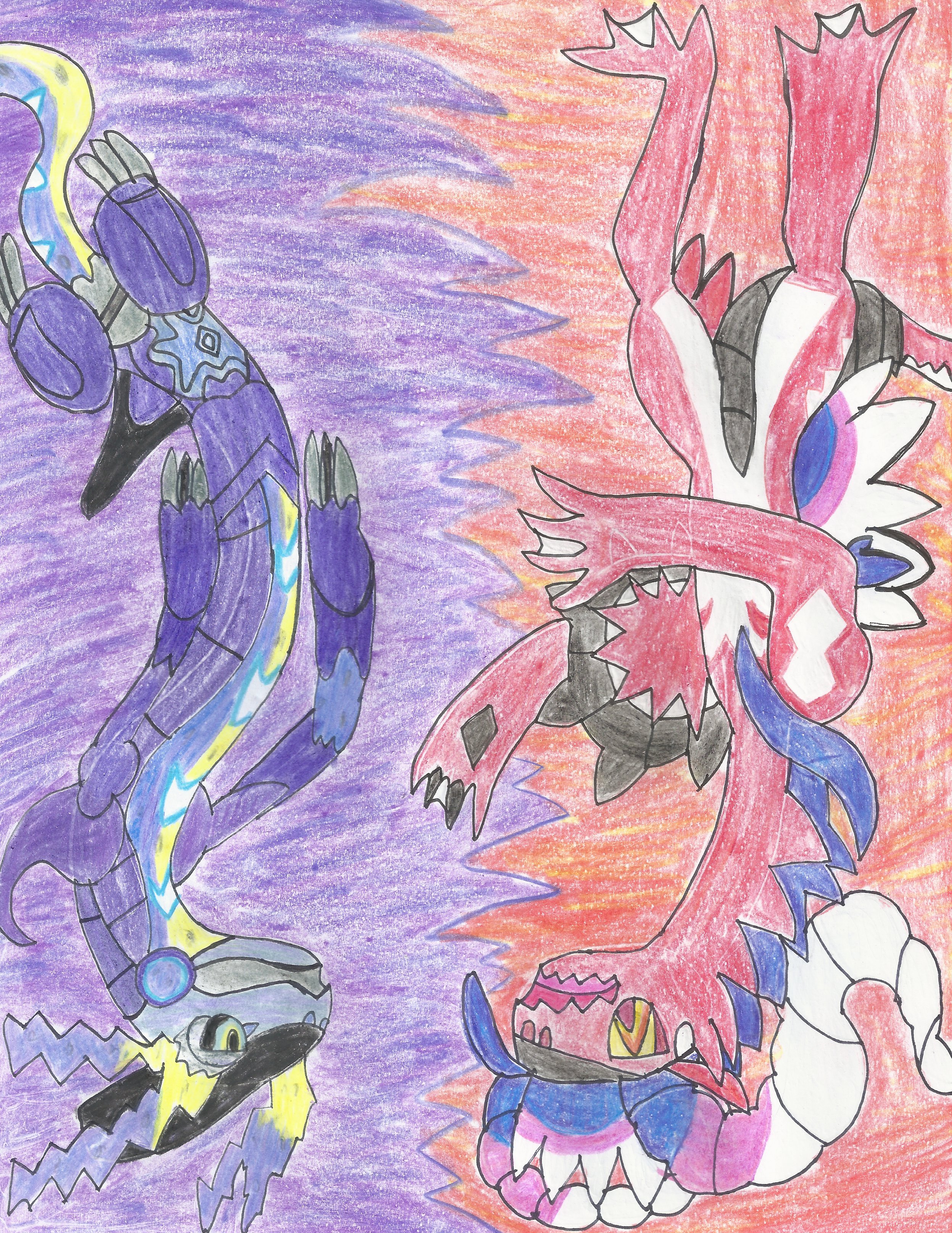 Miraidon and Koraidon by PrinceofSpirits on DeviantArt