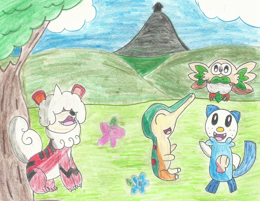 Pokemon Myth Raccolossus Pokemon Legends Arceus 1-year anniversary art by Rebeccachu-Chan on ...