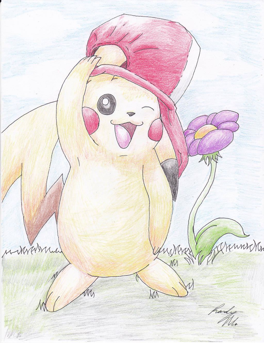 Pikachu Randy Green Unicorn Art's Feature Artist: Randerfish by GreenUnicornArt on ...