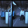 me, in a train...