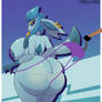 Glaceon Ass wedgie