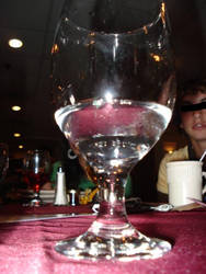 Wine Glass Reflection