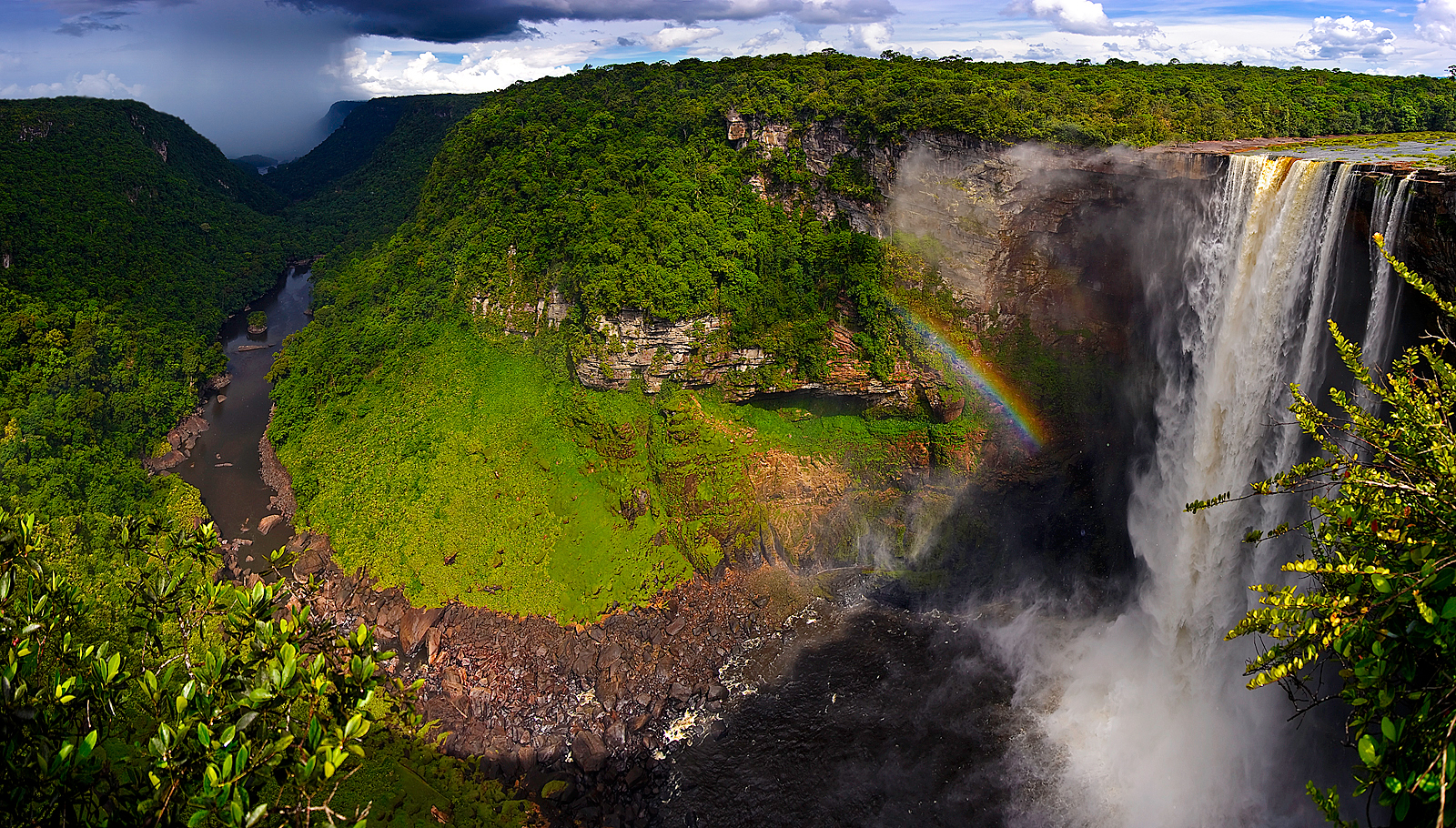 Kaituer Falls Panorama