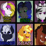 Pony badges #3 [COMMISSIONS]