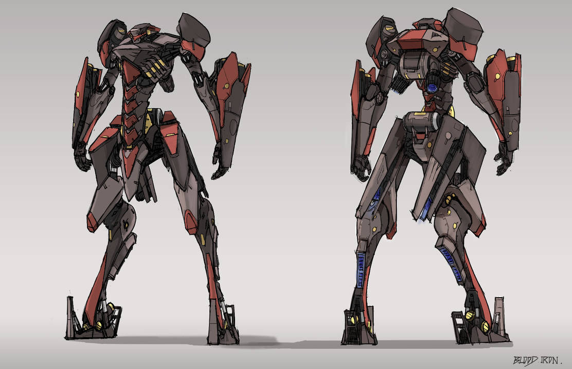 mecha design by BoodIron on DeviantArt