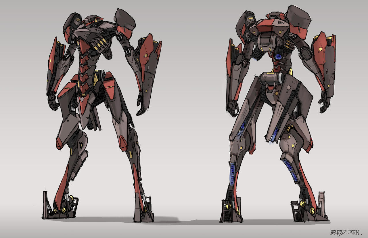 mecha design by BoodIron on DeviantArt