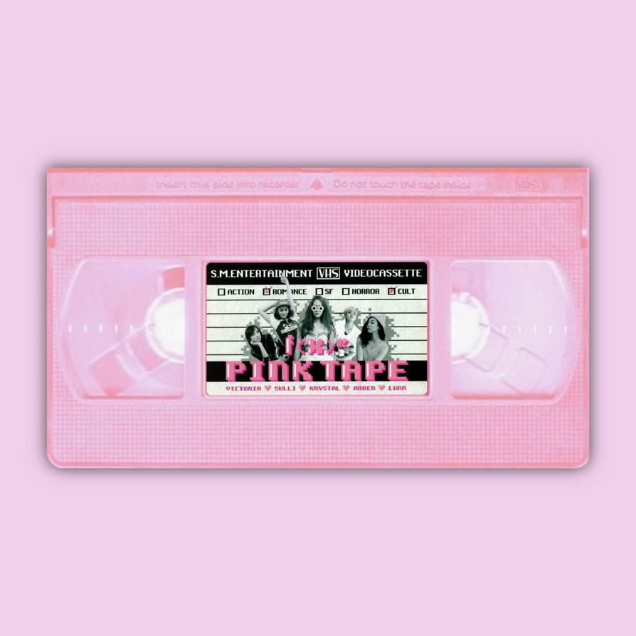 f(x)'s Pink Tape: The 2nd Album Custom Cover by JagersZaam on DeviantArt