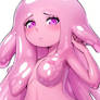 Pink slime girl 