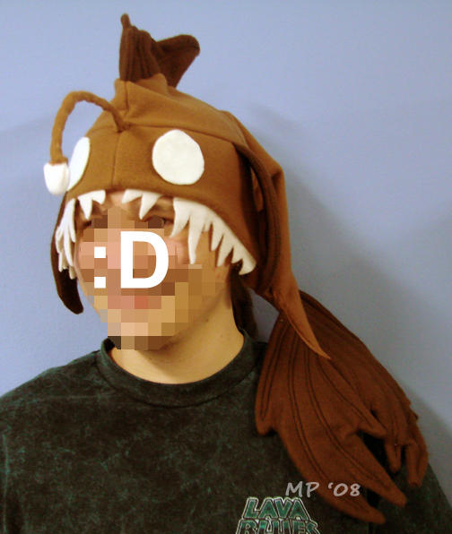 More of TJ's Anglerfish Hat by WebDragon on DeviantArt