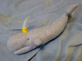 Sperm Whale Princess Plush